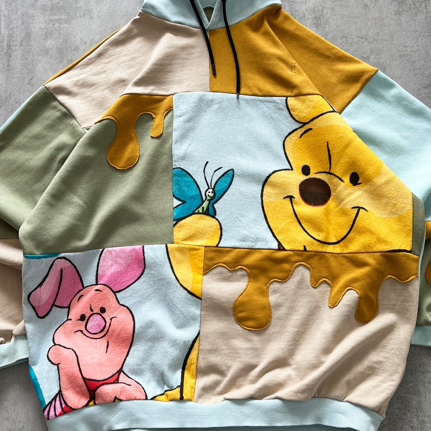 'HUNNY' PATCHWORK HOODIE (XXL)