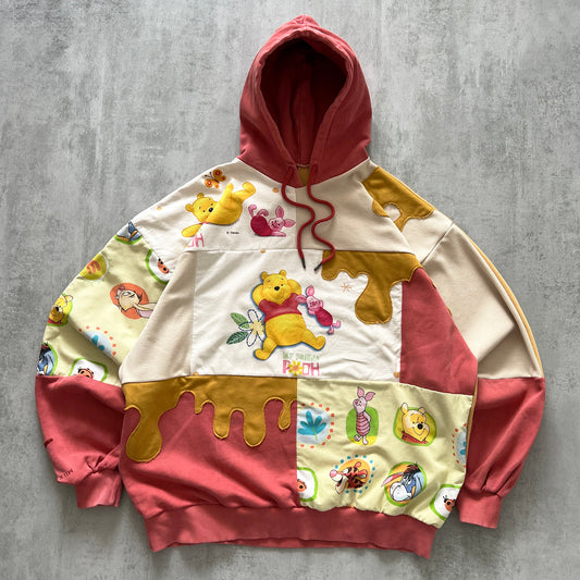 'HUNNY' PATCHWORK HOODIE (XXL)