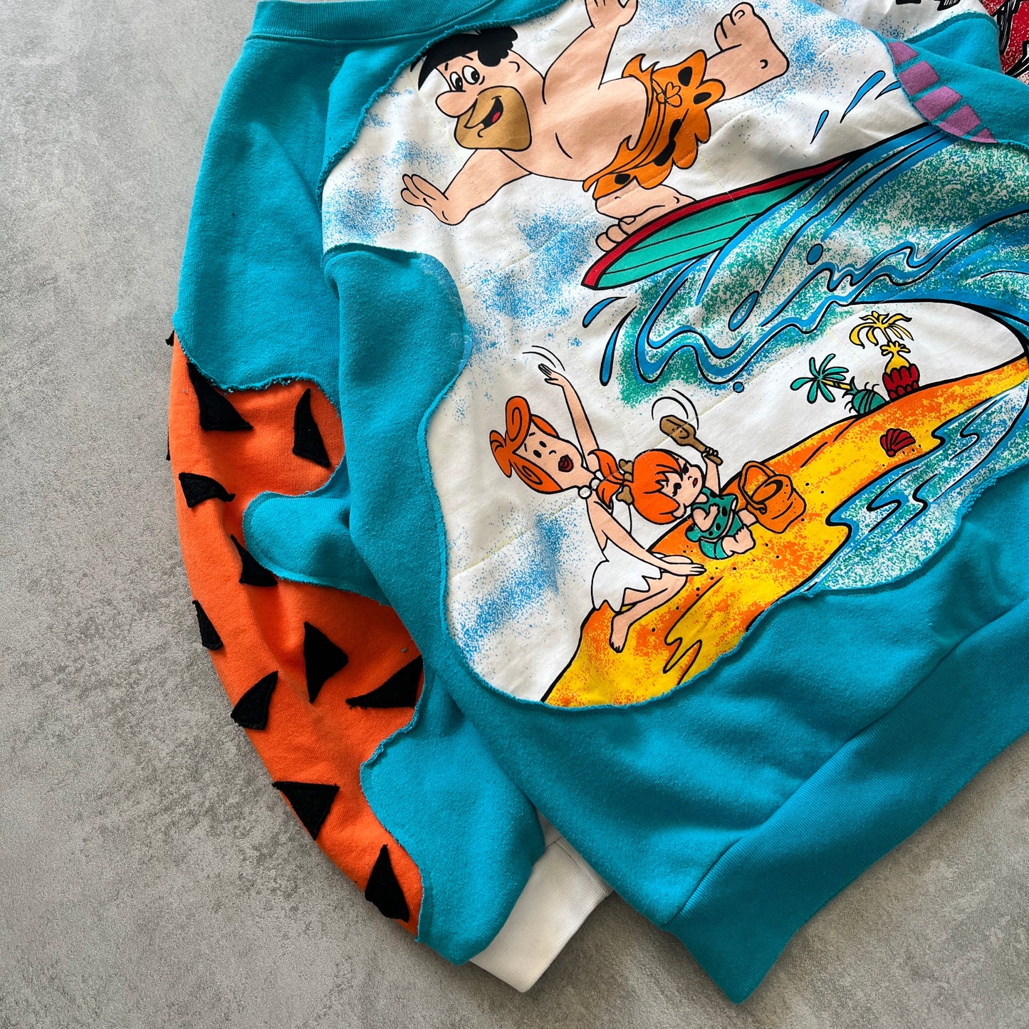 'YABBA DABBA DOO' VINTAGE SWEATSHIRT (S)