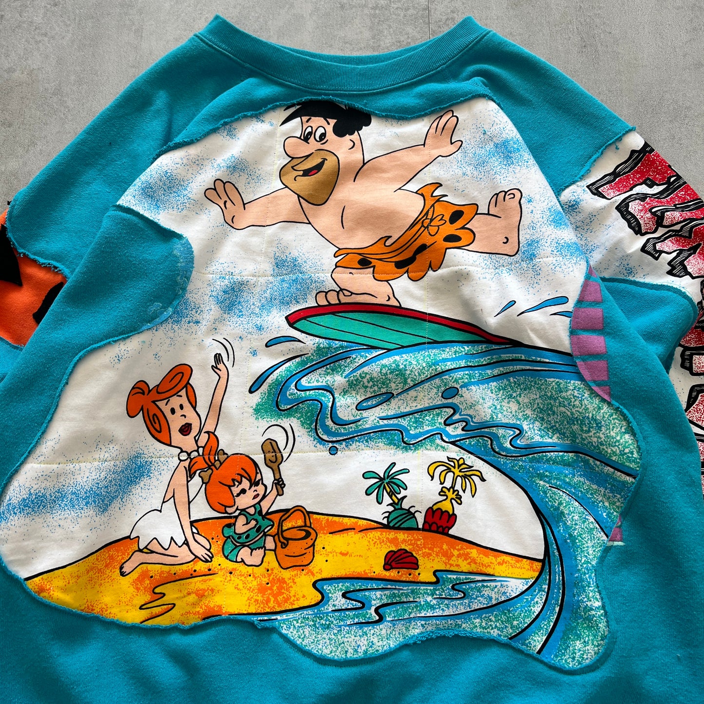 'YABBA DABBA DOO' VINTAGE SWEATSHIRT (S)