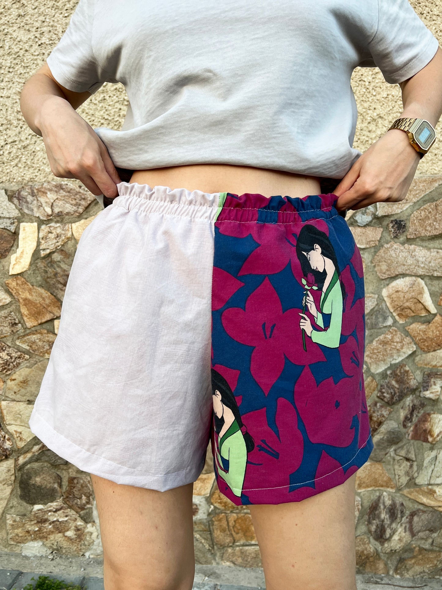 'BLOSSOM WARRIOR' SHORTS *PLEASE READ THE DESCRIPTION*