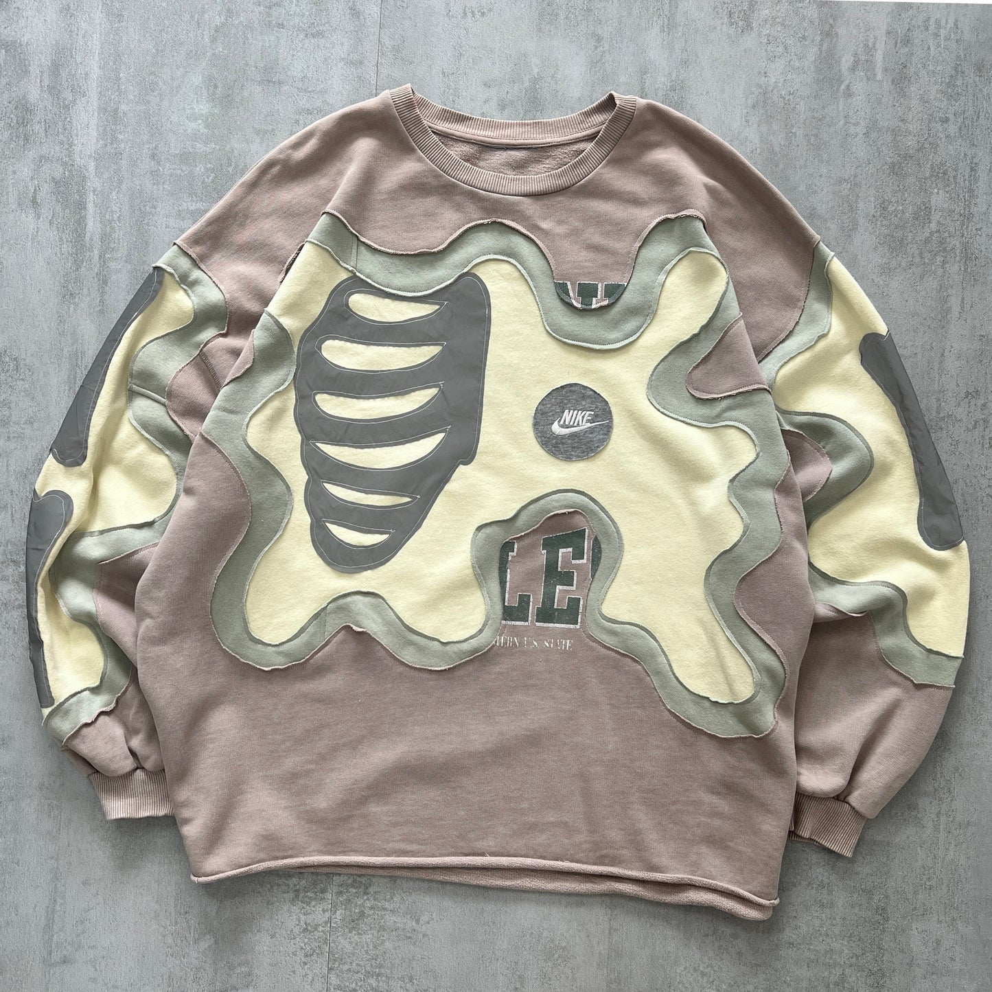 'BONES' REFLECTIVE SWEATSHIRT (XL)