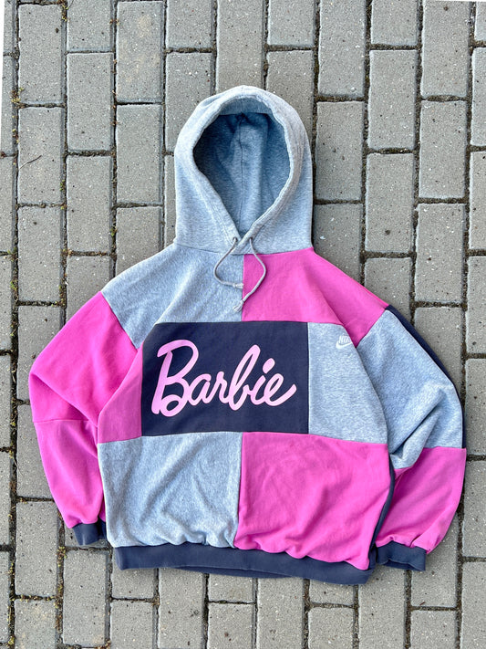 'PRINCESS' PATCHWORK HOODIE (L)