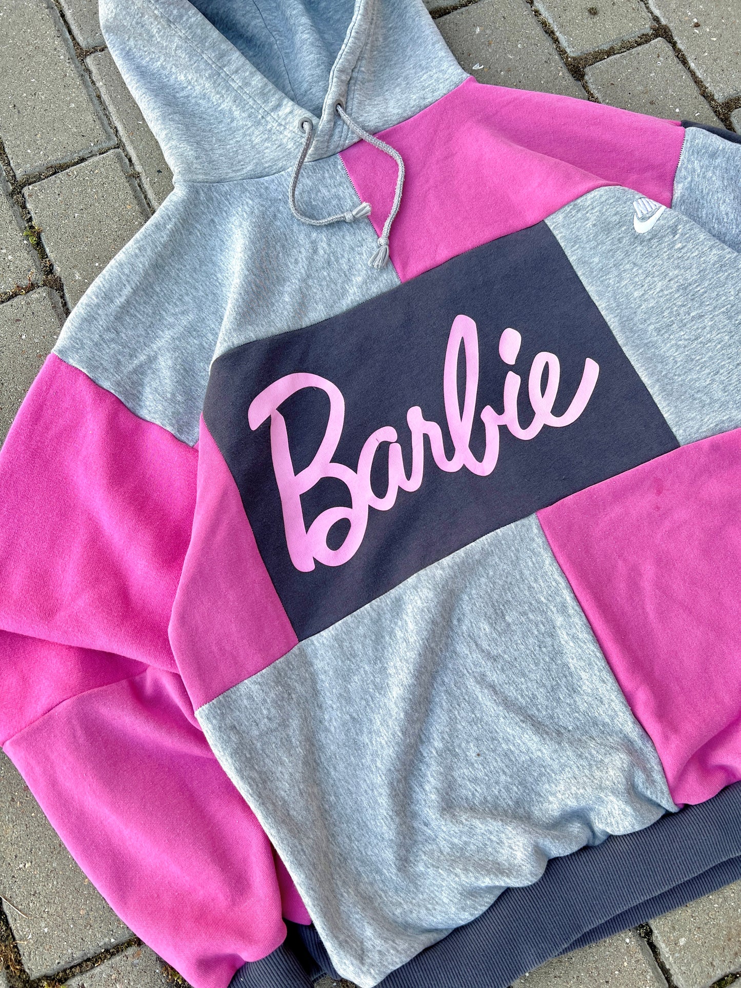 'PRINCESS' PATCHWORK HOODIE (L)