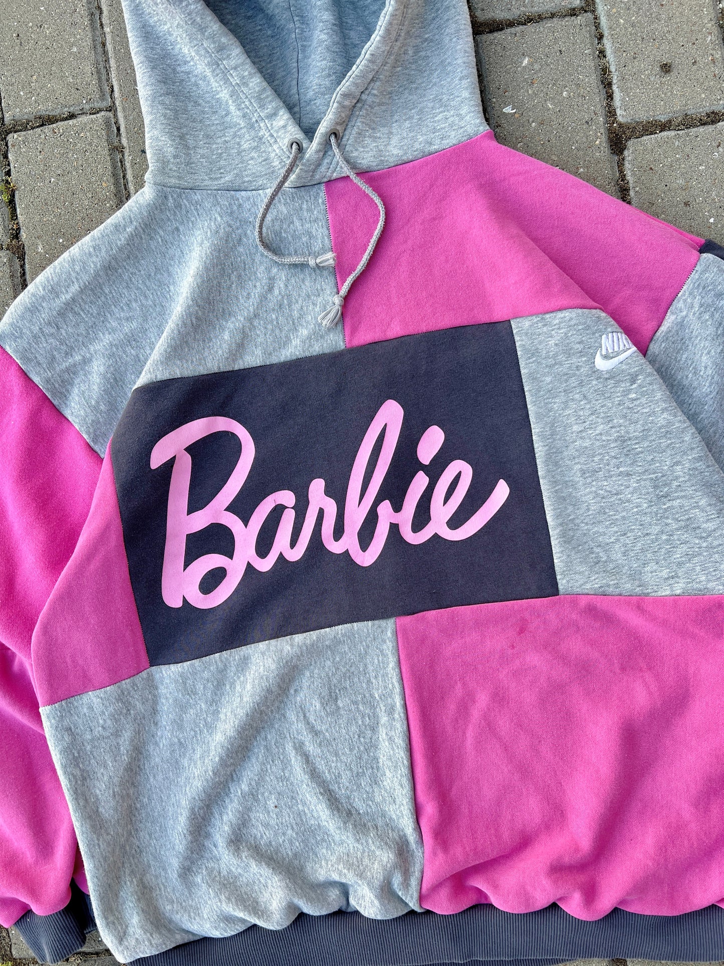'PRINCESS' PATCHWORK HOODIE (L)