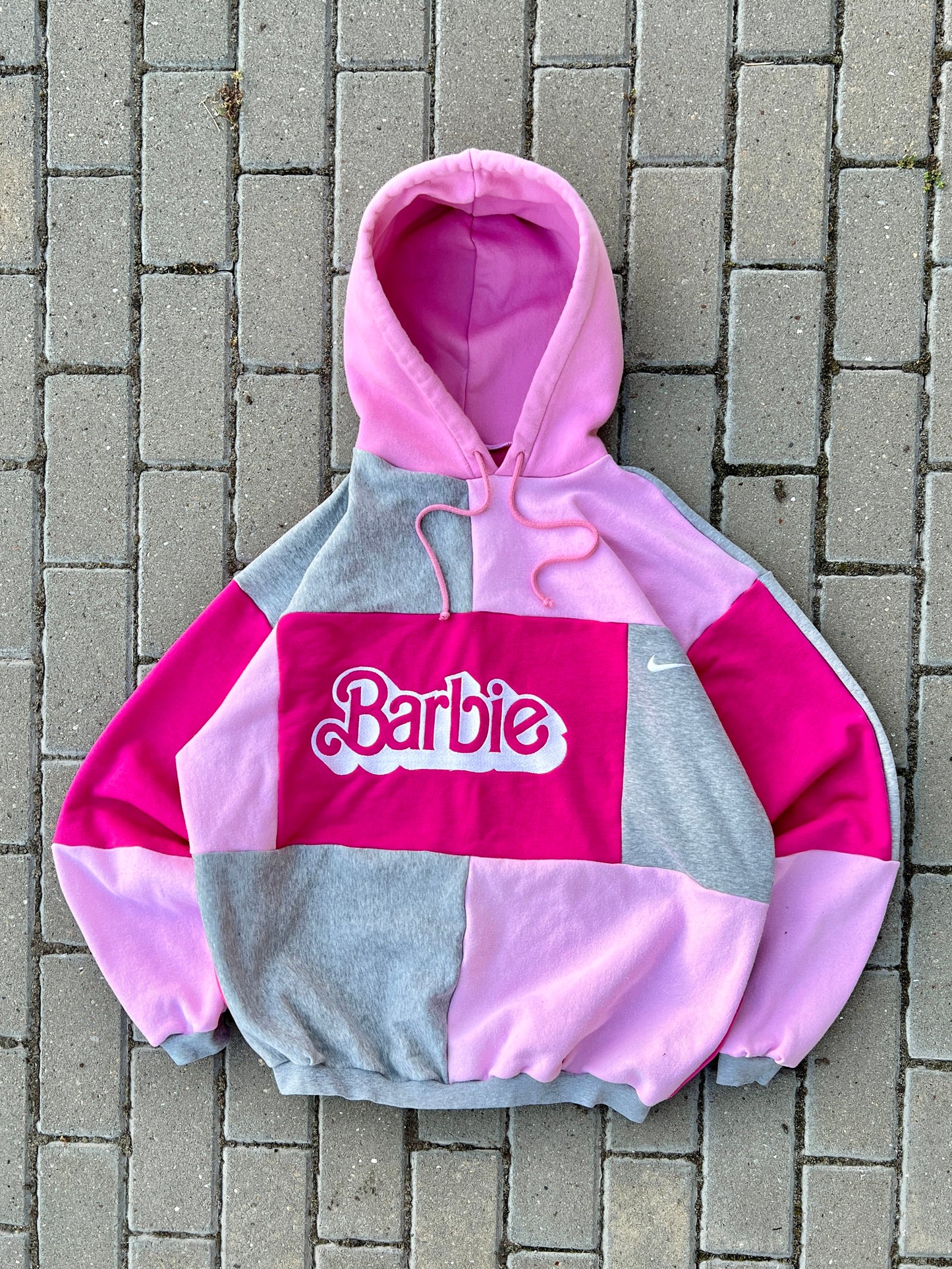 'PRINCESS' PATCHWORK HOODIE (L)