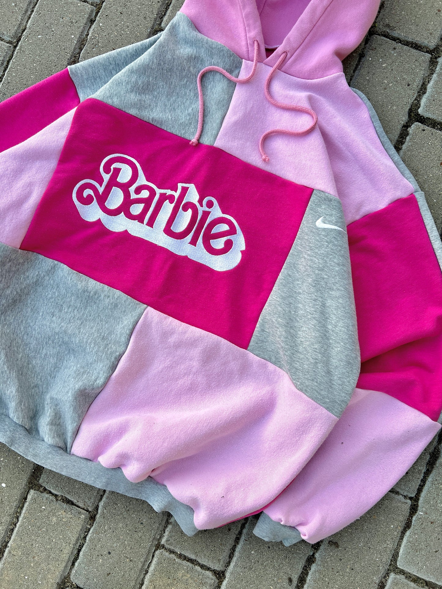 'PRINCESS' PATCHWORK HOODIE (L)