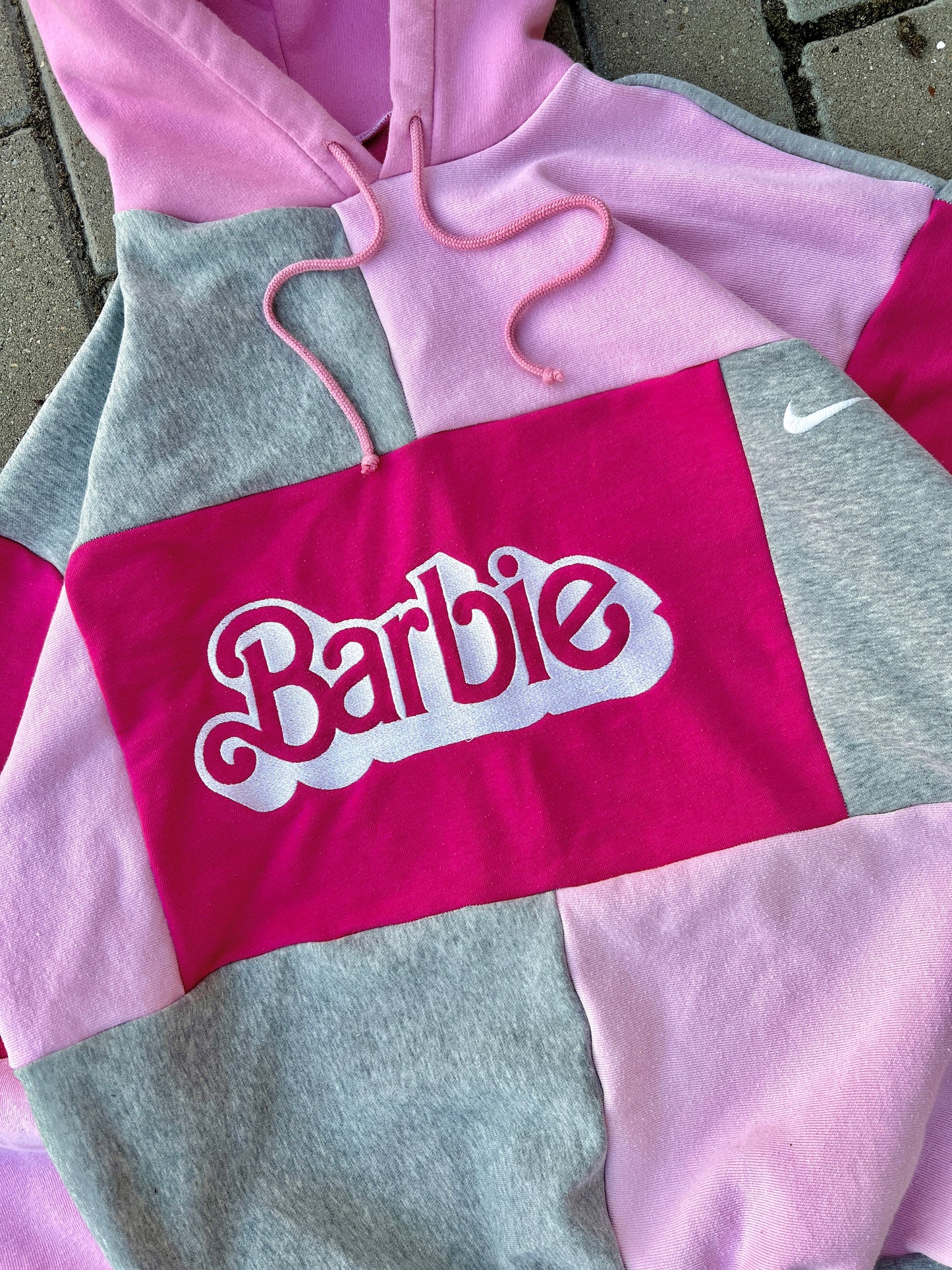'PRINCESS' PATCHWORK HOODIE (L)