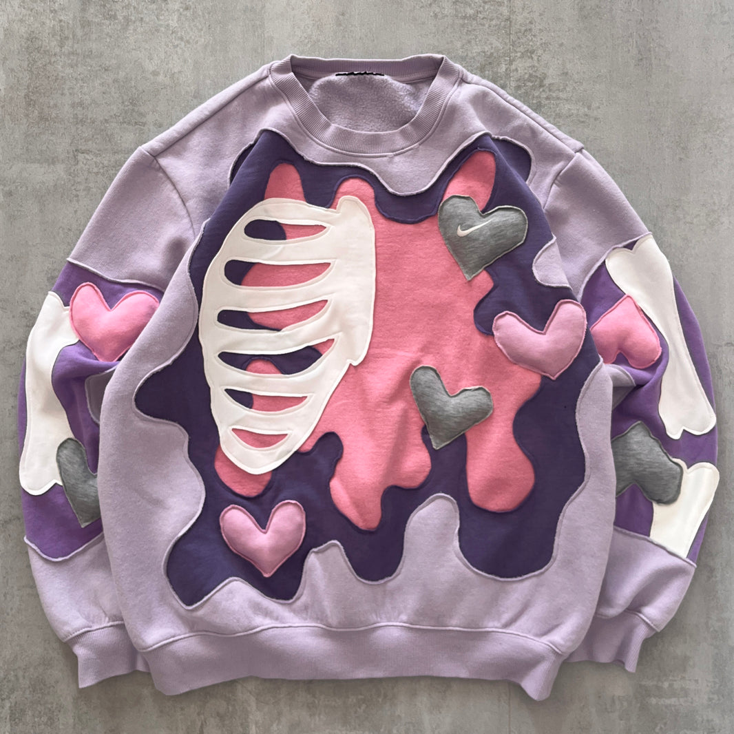 Camp Splatter Dripping Heart Sweats Set