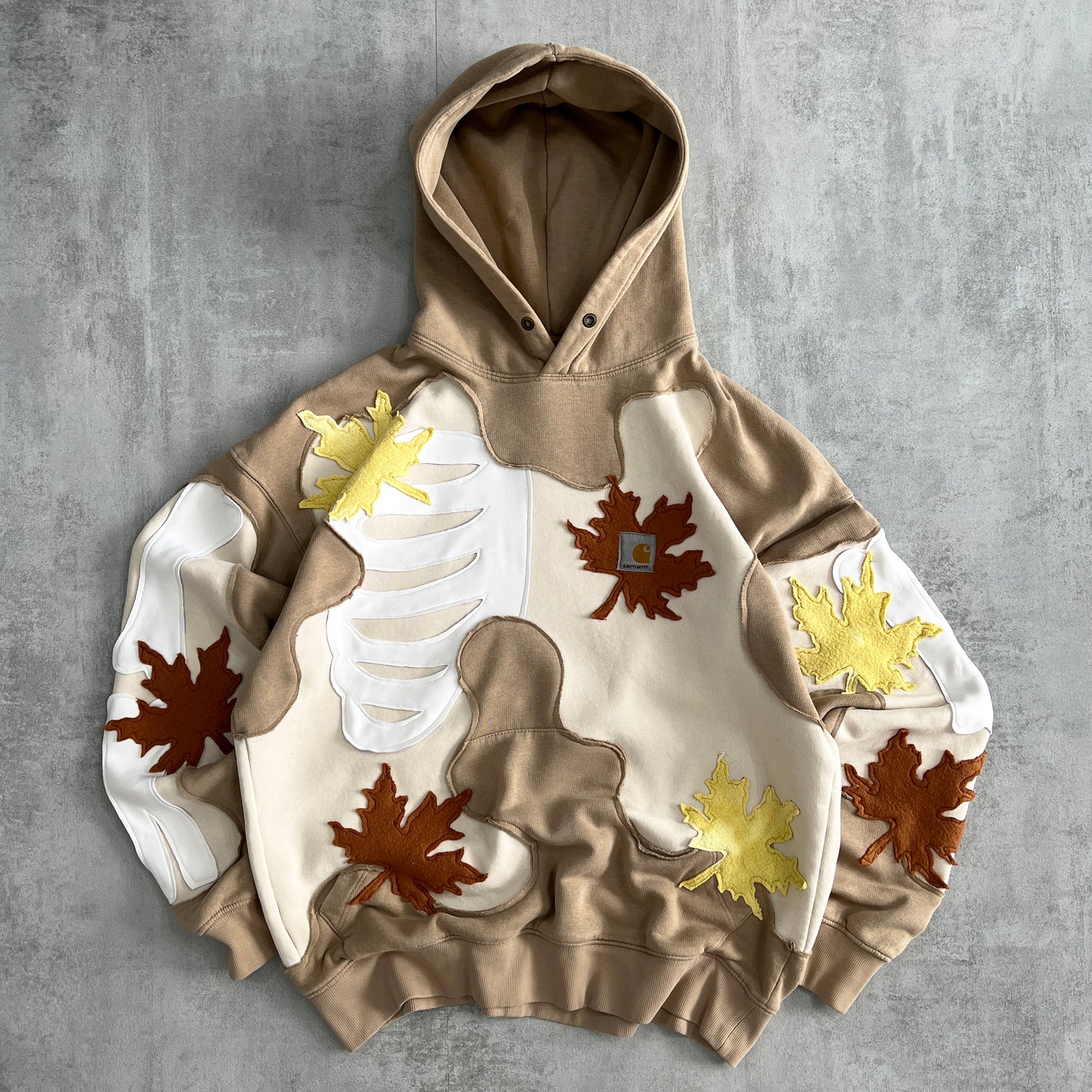 'LEAVES' HOODIE (M)