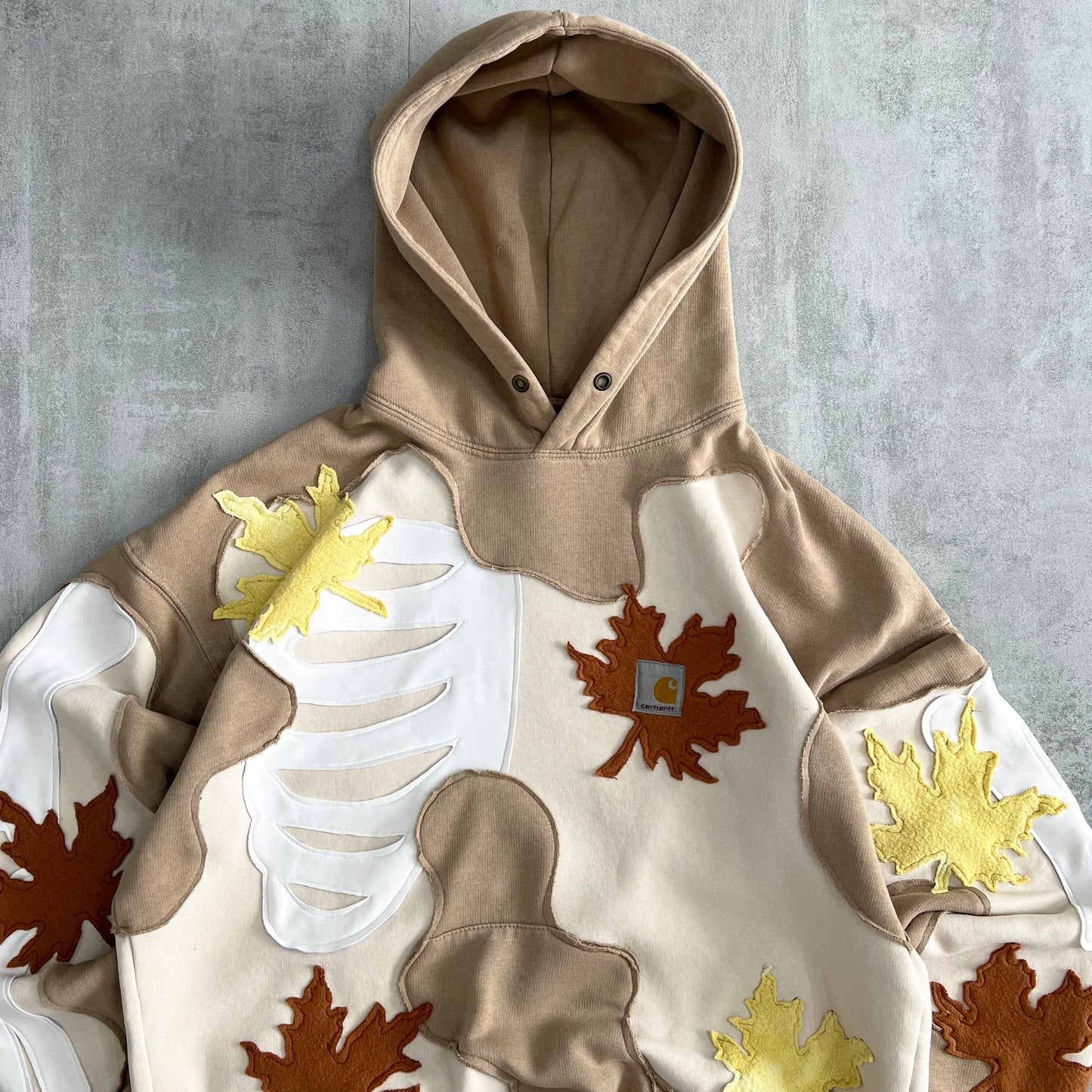 'LEAVES' HOODIE (M)