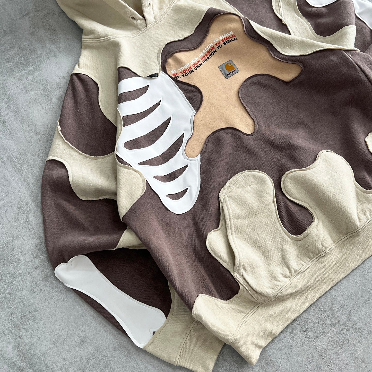 'BE YOUR OWN REASON TO SMILE' HOODIE (M)