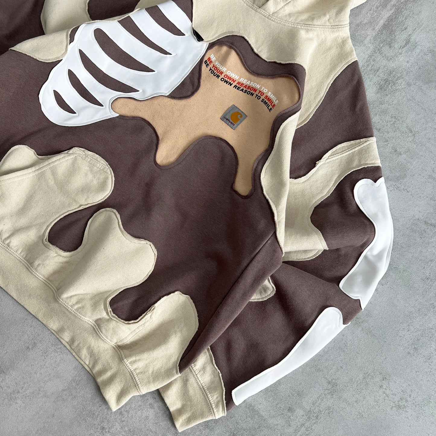 'BE YOUR OWN REASON TO SMILE' HOODIE (M)