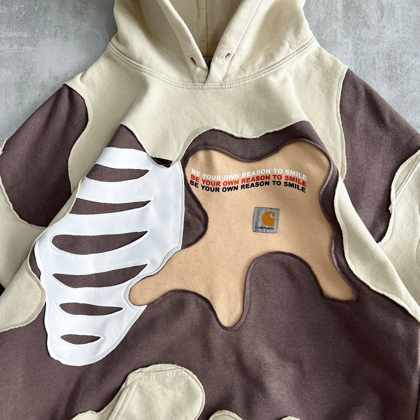 'BE YOUR OWN REASON TO SMILE' HOODIE (M)