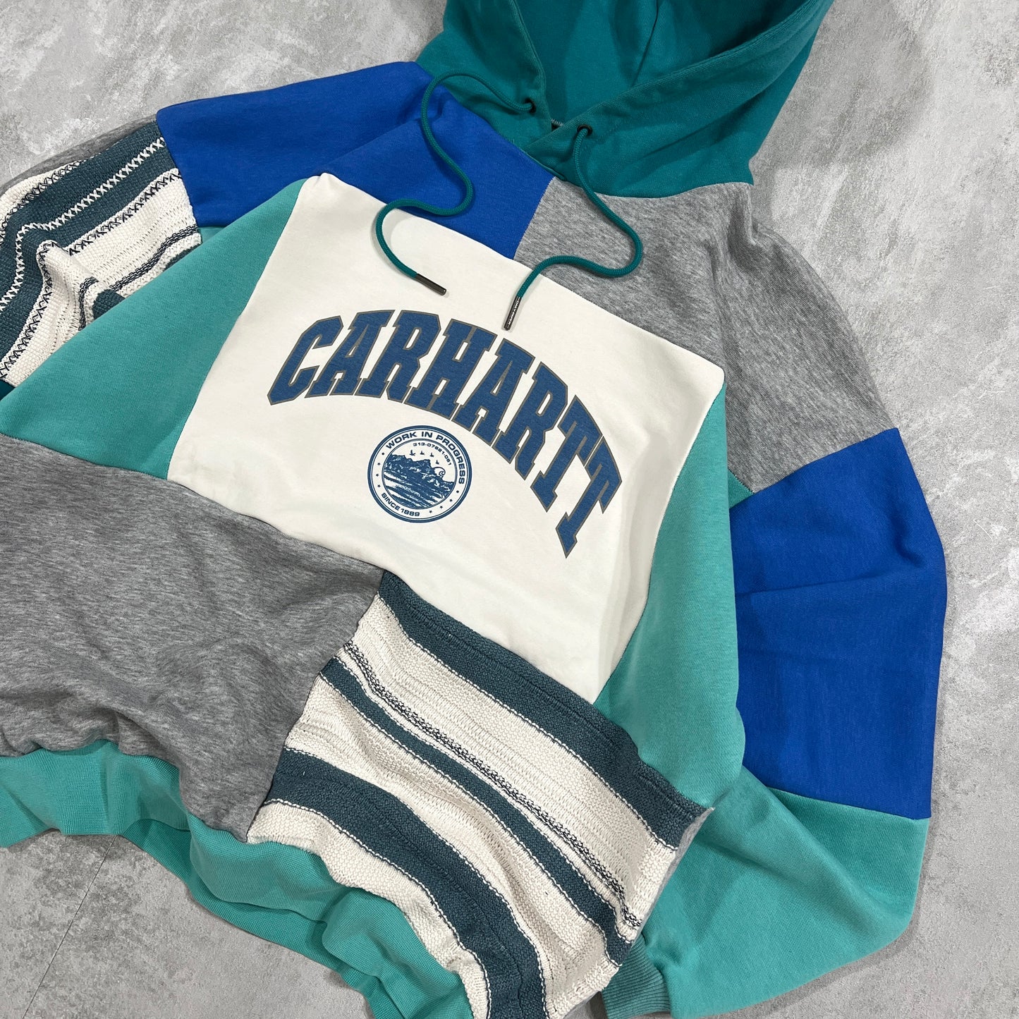 PATCHWORK HOODIE (L)