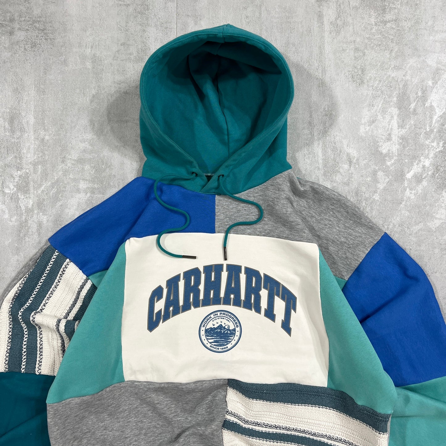 PATCHWORK HOODIE (L)