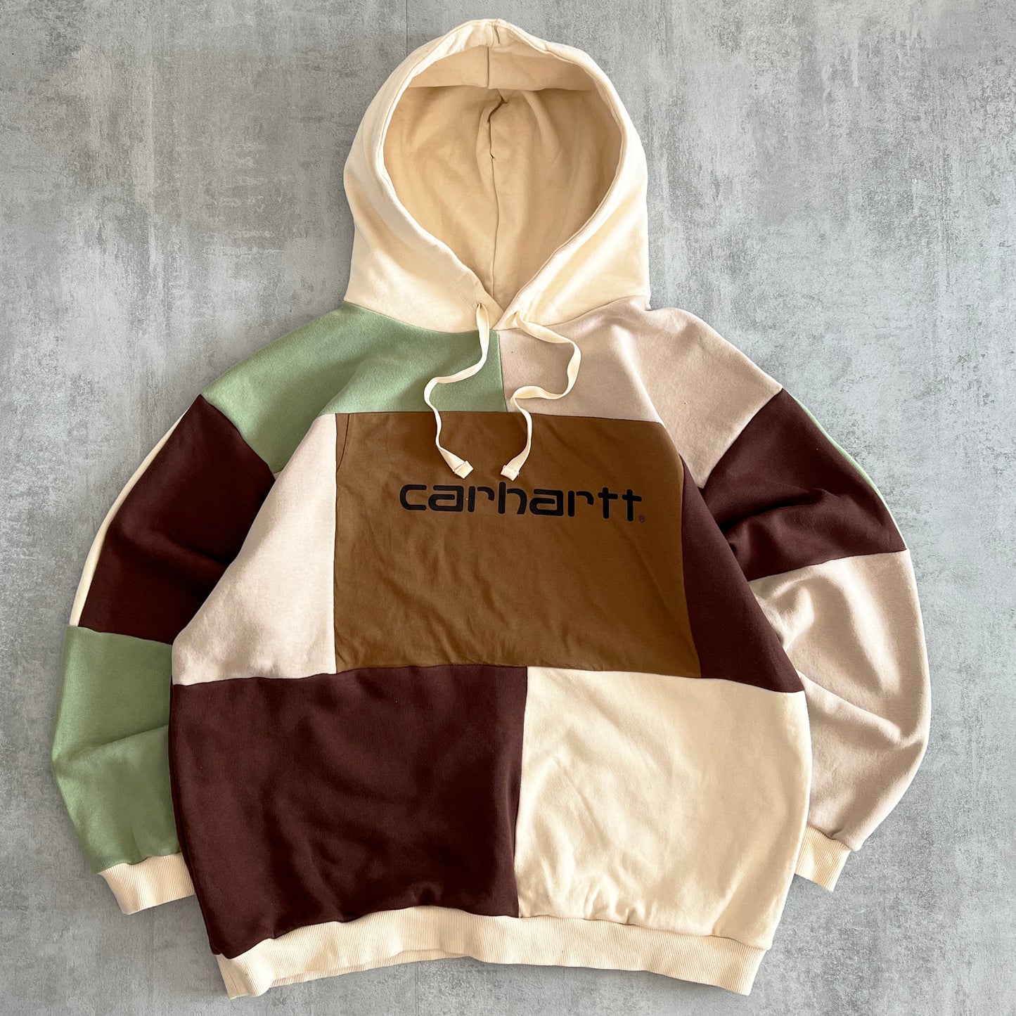 'PATCHWORK' HOODIE (XL)