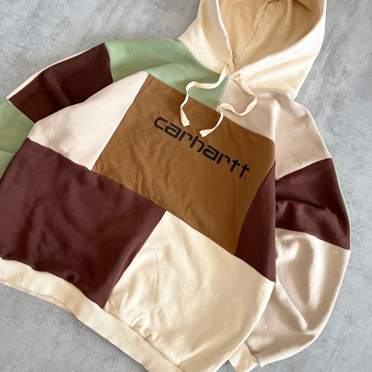 'PATCHWORK' HOODIE (XL)