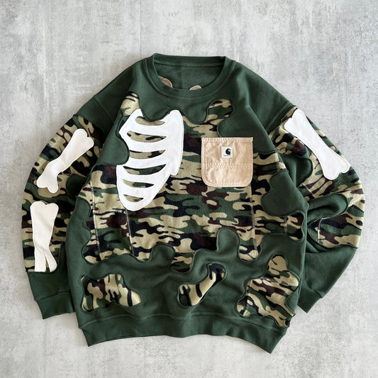 'CAMO' SWEATSHIRT (XL)