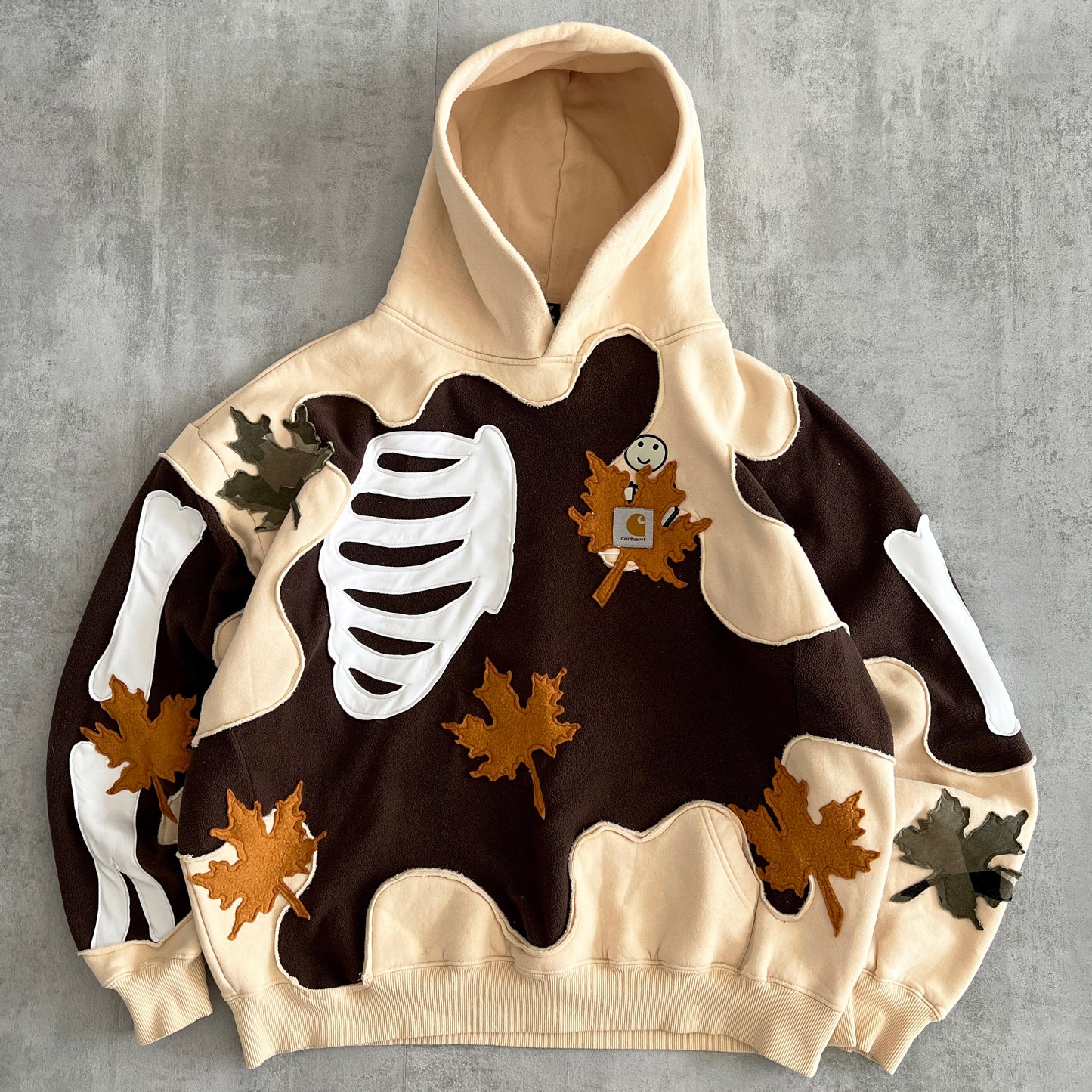 'LEAVES' HOODIE (XL)