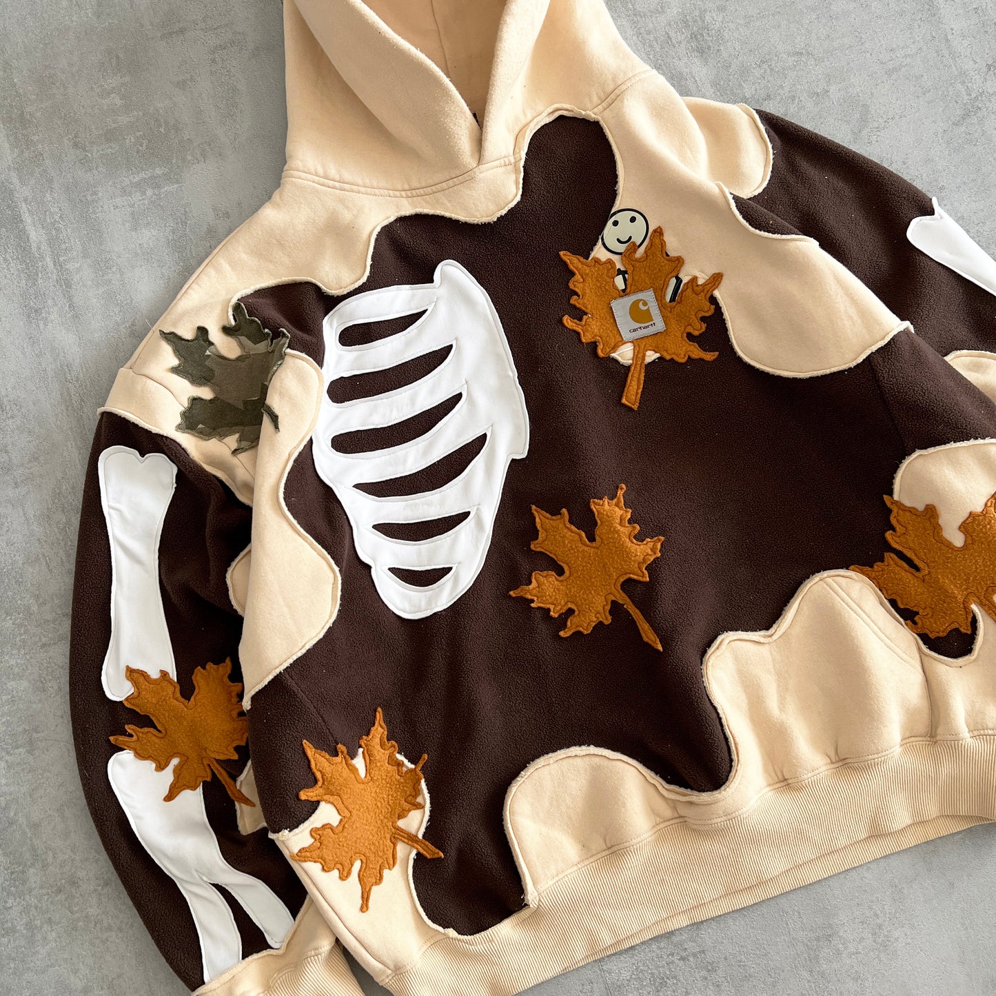 'LEAVES' HOODIE (XL)