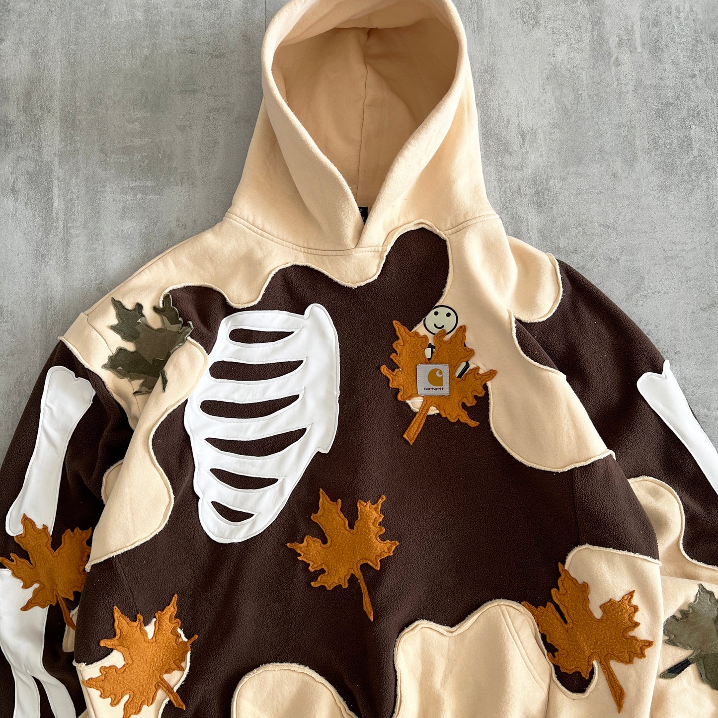 'LEAVES' HOODIE (XL)