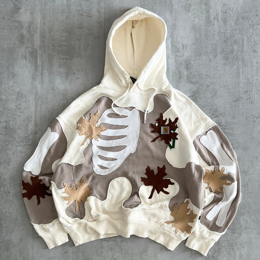 'LEAVES' HOODIE (M)