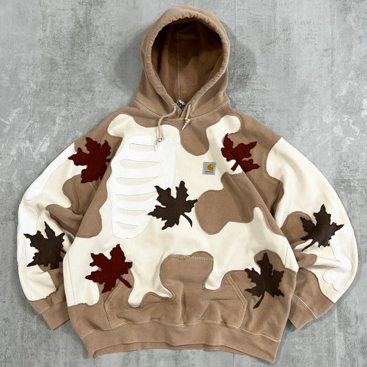 'LEAVES' HOODIE (XL)